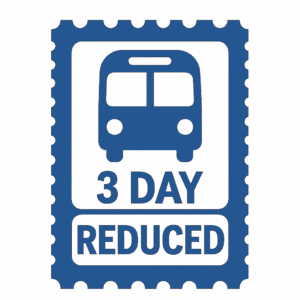 Reduced Three Day Pass