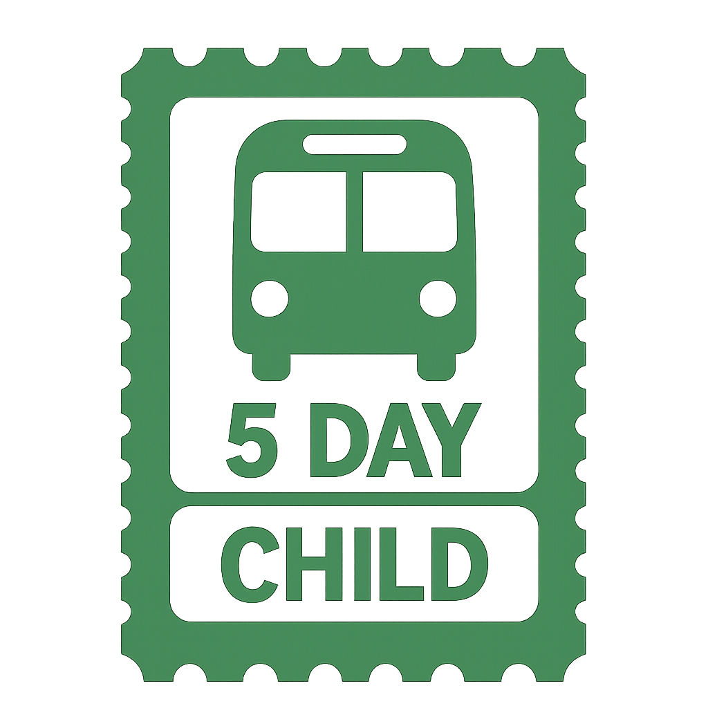 Child Five Day Pass