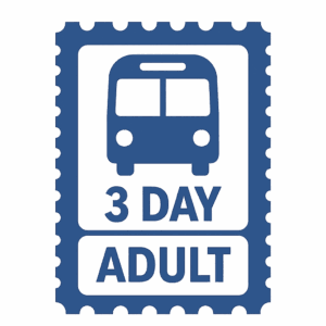 Adult Three Day Pass